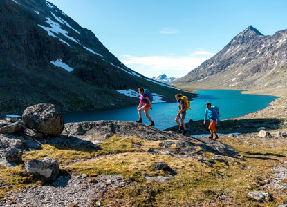 Hiking Through Svartdalen Valley (1)