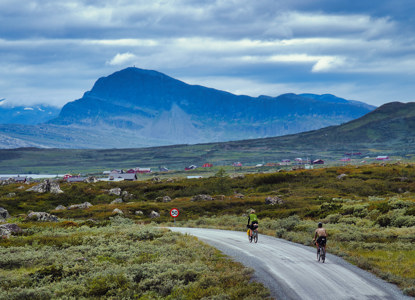 Biking On Jotunheimvegen