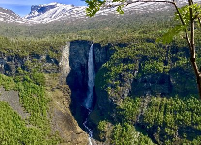 Vettisfossen+Rigmor+Øygarden, Vistit Årdal