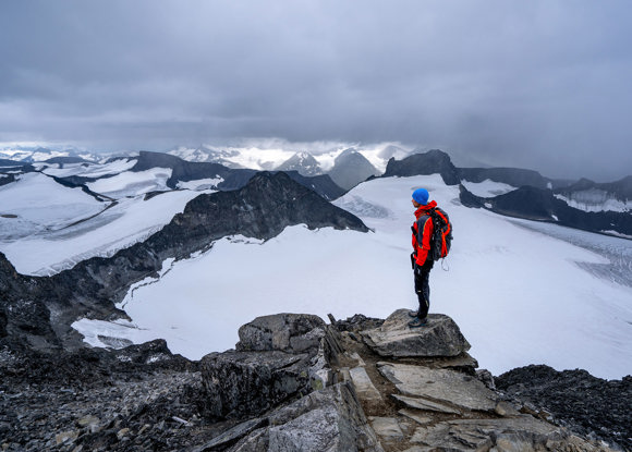 At the top of northern Europe.