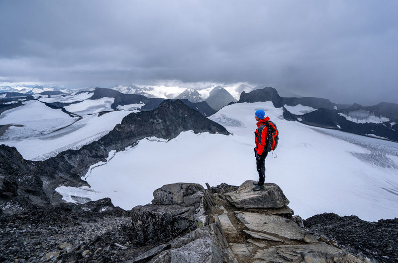 At the top of northern Europe.