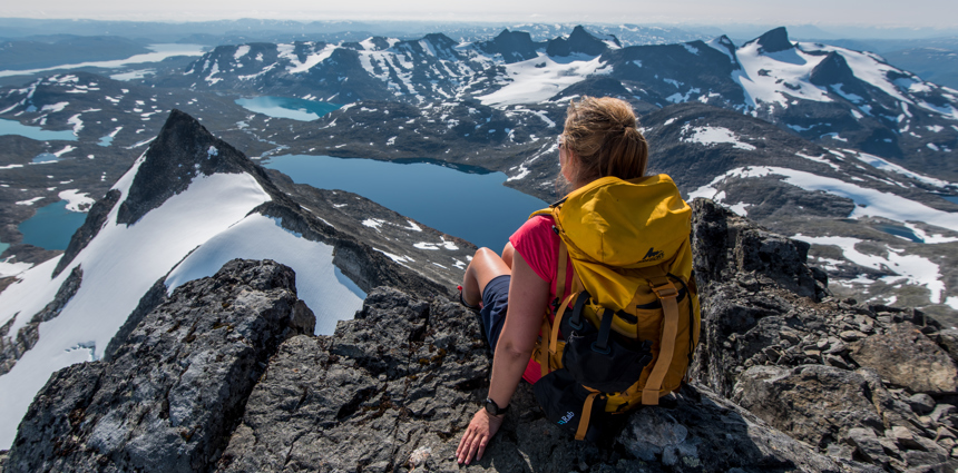 On Top Of Peak Uranostind In Jotunheimen (1)